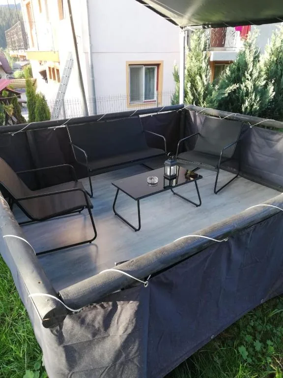 Zonă de relaxare pe terasă